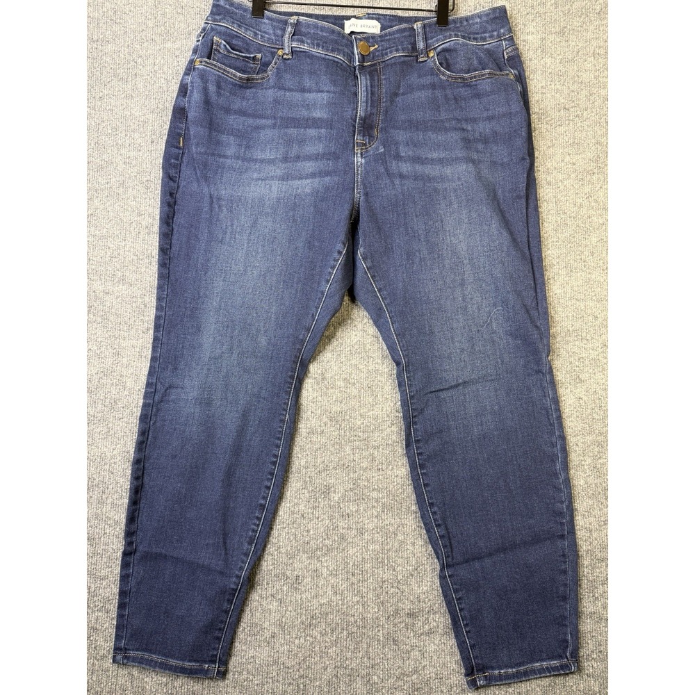 Lane Bryant High Rise Skinny Jeans Size 20 Curvy Fit Flex Magic Waistband